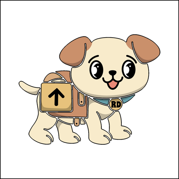 Parcelpup, Regret Desk mascot